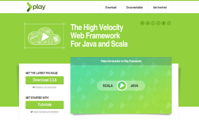 《R015.现场.快用Scala（4月）》 play是全栈式框架，借鉴了MVC和ROR，有PHP/ROR的开发速度和JAVA的健壮。天生异步，事件驱动，无状态热替换。